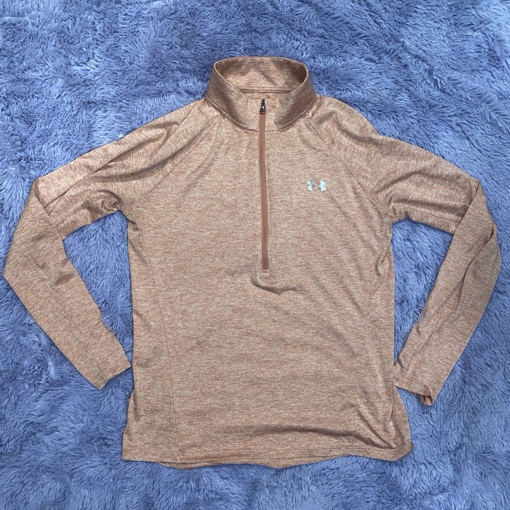 Under‎ Armour Women's UA Tech Twist 1/2 Zip Loose Heat Gear Large - Picture 2 of 6